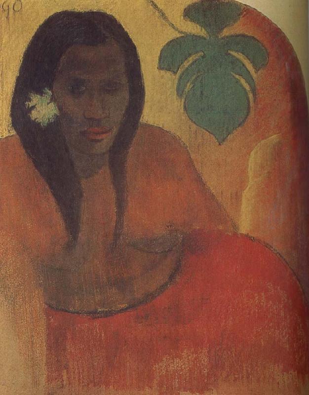 Paul Gauguin Tahitian woman